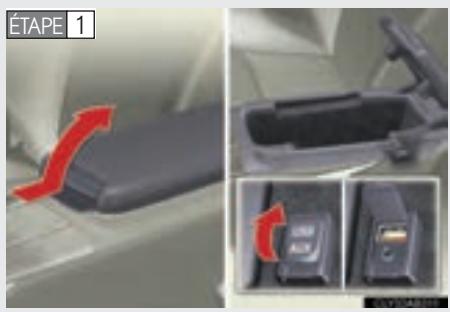 LEXUS IS XE20 Phase 2 (2010-2013) - 3-2. Utilisation du système audio Utilisation de la prise AUX - 1