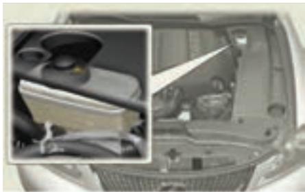 LEXUS IS XE20 Phase 2 (2010-2013) - Contrôle du niveau de liquide - 1