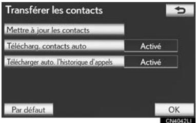 LEXUS IS XE20 Phase 2 (2010-2013) - TRANSFERT D'UN NUMERO DE TÉLEPHONE - 2