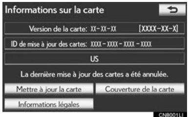 LEXUS IS XE20 Phase 2 (2010-2013) - COUVERTURE DE LA CARTE - 1