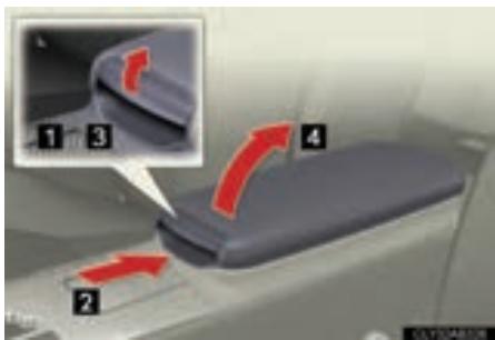 LEXUS IS XE20 Phase 2 (2010-2013) - Rangement de console - 1