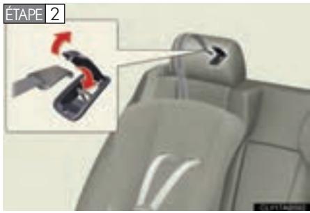 LEXUS IS XE20 Phase 2 (2010-2013) - Sièges de sécurité infant avec sangle de retenue supérieure - 2