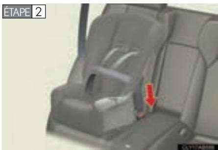 LEXUS IS XE20 Phase 2 (2010-2013) - Siège modulable—type face à la route - 2
