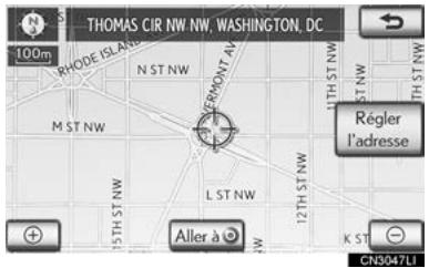 LEXUS IS XE20 Phase 2 (2010-2013) - RECHERCHE DE DESTINATION PAR "Carte" - 1