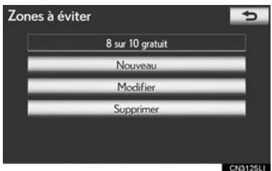 LEXUS IS XE20 Phase 2 (2010-2013) - SUPPRESSION DE ZONES À EVITER - 1