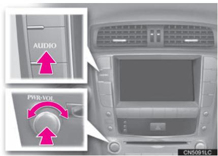 LEXUS IS XE20 Phase 2 (2010-2013) - ACTIVATION ET DÉSACTIVATION DU SYSTEME - 1