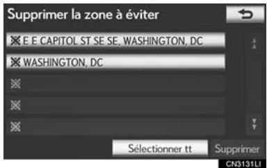 LEXUS IS XE20 Phase 2 (2010-2013) - SUPPRESSION DE ZONES À EVITER - 2