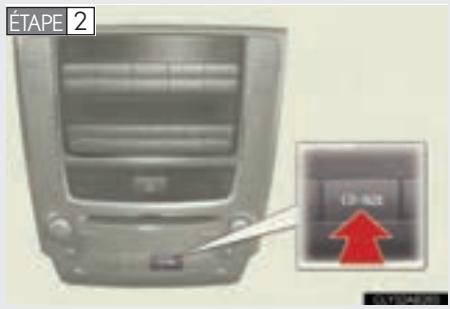 LEXUS IS XE20 Phase 2 (2010-2013) - 3-2. Utilisation du système audio Utilisation de la prise AUX - 2