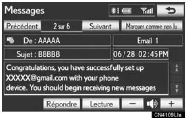 LEXUS IS XE20 Phase 2 (2010-2013) - VERIFICATION DES MESSAGES - 3