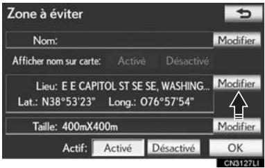 LEXUS IS XE20 Phase 2 (2010-2013) - Appuyez sur "Modifier". - 1