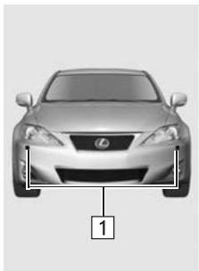LEXUS IS XE20 Phase 2 (2010-2013) - TYPES DE CAPTEURS - 1