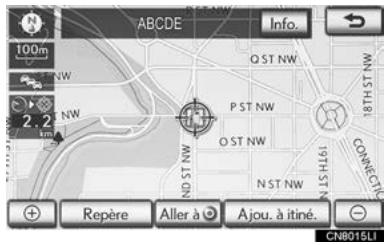 LEXUS IS XE20 Phase 2 (2010-2013) - Appuyez sur "Info." - 1