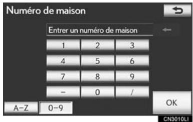 LEXUS IS XE20 Phase 2 (2010-2013) - RECHERCHE PAR L'ADRESSE DE RUE - 2