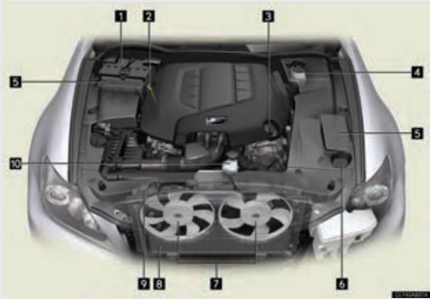 LEXUS IS XE20 Phase 2 (2010-2013) - Lorsque vous levez votre vehicule: - 2