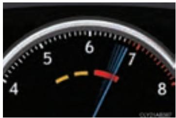 LEXUS IS XE20 Phase 2 (2010-2013) - Indicateur derégime - 1