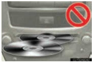 LEXUS IS XE20 Phase 2 (2010-2013) - Precautions d'utilisation du lecteur de CD - 1