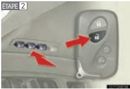 LEXUS IS XE20 Phase 2 (2010-2013) - Asservissement de la mémorisation de la position de conduite au déverrouillage des portes - 1
