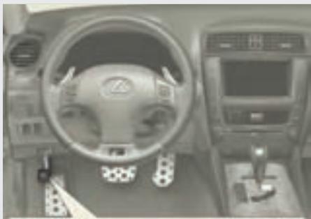 LEXUS IS XE20 Phase 2 (2010-2013) - Frein de stationnement - 1