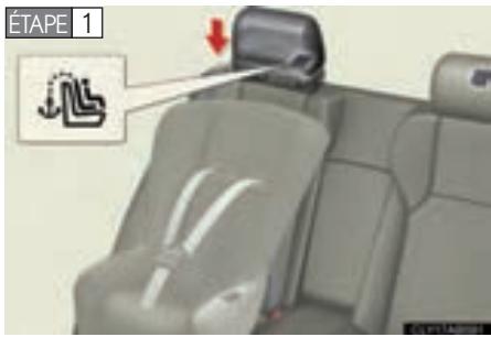 LEXUS IS XE20 Phase 2 (2010-2013) - Sièges de sécurité infant avec sangle de retenue supérieure - 1
