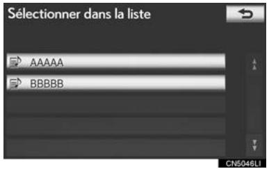LEXUS IS XE20 Phase 2 (2010-2013) - SUR L'ECRAN DE LISTE DE LECTURE - 1