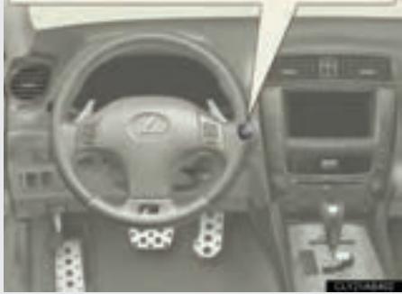 LEXUS IS XE20 Phase 2 (2010-2013) - Changement de mode du bouton de démarrage/d'arrêt moteur "ENGINE START STOP" - 2