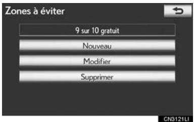 LEXUS IS XE20 Phase 2 (2010-2013) - ENREGISTREMENT DE ZONES AÉVITER - 1