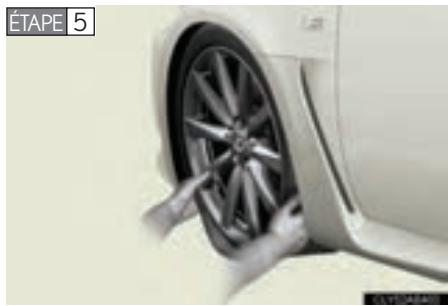 LEXUS IS XE20 Phase 2 (2010-2013) - Remplacement d'une roue crevee - 5