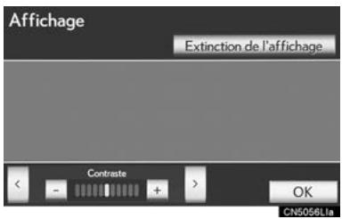 LEXUS IS XE20 Phase 2 (2010-2013) - RéGLAGE DE L'ÉCRAN AUDIO - 1
