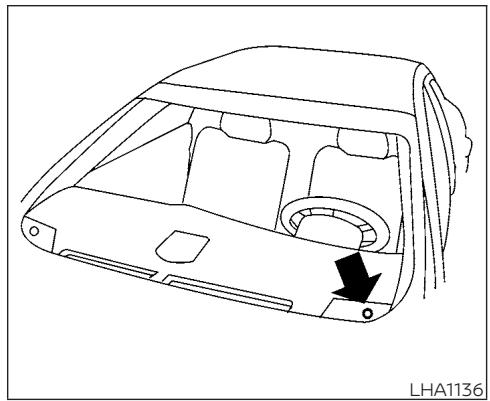 NISSAN Altima (2018) - Bouton du climatiseur - 1
