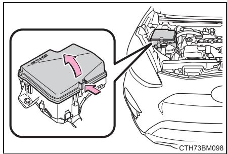 TOYOTA Prius C (2019) - Vérification et remplacement des fusibles - 1