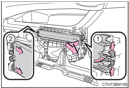 TOYOTA Prius C (2019) - Méthode de remplacement - 4