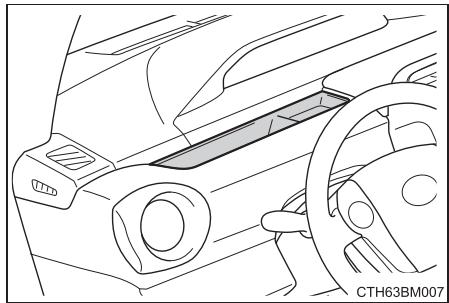 TOYOTA Prius C (2019) - Casiers auxiliares - 1