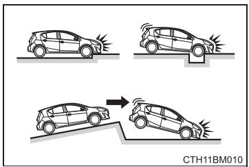 TOYOTA Prius C (2019) - Conditions de déplolement des coussins gonflables SRS (coussins gonflables frontaux SRS) - 1