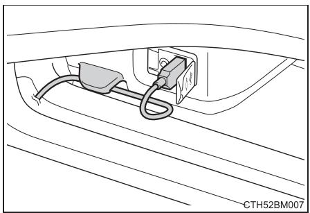 TOYOTA Prius C (2019) - Crocket de fixation de cable - 1