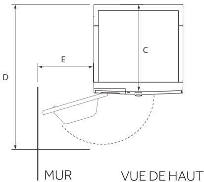 D E C MUR VUE DE HAUT