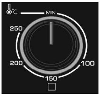 BRANDT FC215MB - b) Réglage de la température - 1
