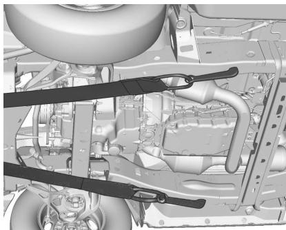 GMC Savana (2021) - Points de fixation avant - 1