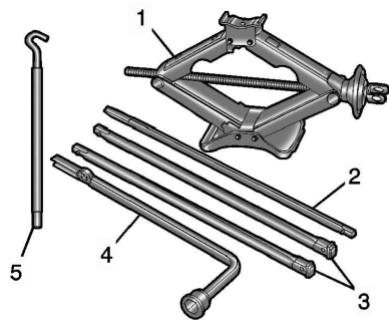 GMC Savana (2021) - Dépose du pau de secours et des outils - 3
