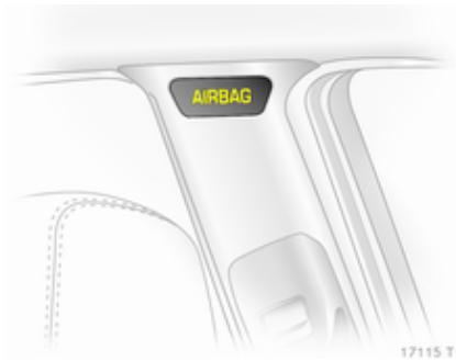 OPEL Zafira B - 2 Phase 2 (2008-2014) - Système d'airbags rideaux - 1