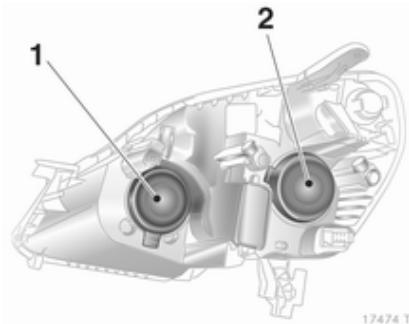 OPEL Zafira B - 2 Phase 2 (2008-2014) - Phares halogènes - 1