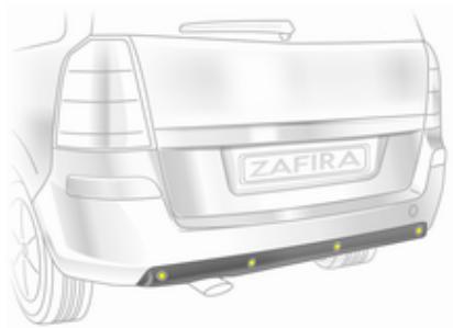 OPEL Zafira B - 2 Phase 2 (2008-2014) - Aide au stationnement - 2