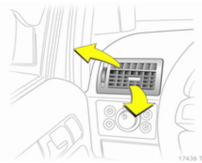 OPEL Zafira B - 2 Phase 2 (2008-2014) - Bouches d'ération réglables - 2