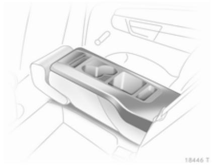 OPEL Zafira B - 2 Phase 2 (2008-2014) - Rabattre le dossier de siège central - 2