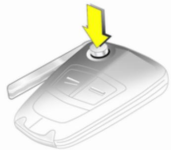 OPEL Zafira B - 2 Phase 2 (2008-2014) - Clé avec panneton rabatable - 1