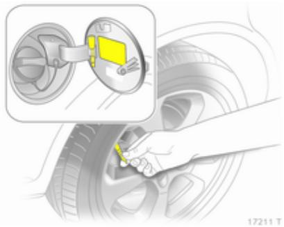 OPEL Zafira B - 2 Phase 2 (2008-2014) - Pression de gonflage - 1
