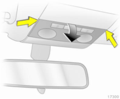 OPEL Zafira B - 2 Phase 2 (2008-2014) - Éclairage interieur - 1