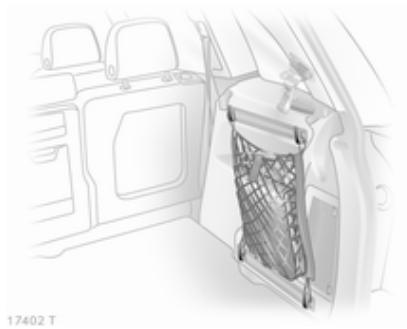OPEL Zafira B - 2 Phase 2 (2008-2014) - Filet de séparation modulable - 2