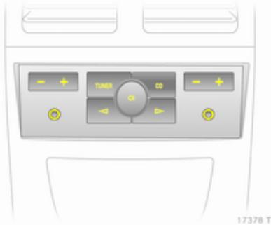 OPEL Zafira B - 2 Phase 2 (2008-2014) - Système audio des sièges arrêté - 1