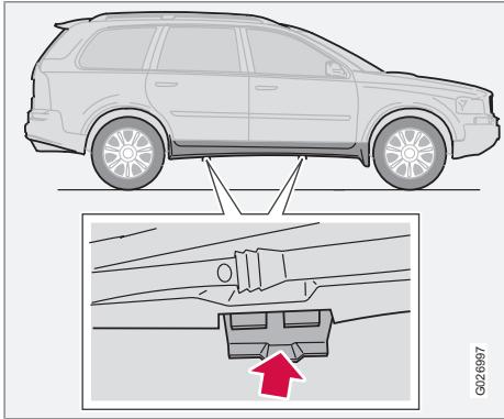 VOLVO XC90 Phase 2 (2006-2014) - Remplacement d'une roue - 1