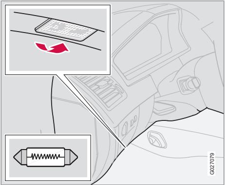 VOLVO XC90 Phase 2 (2006-2014) - Changement d'ampoules - 3